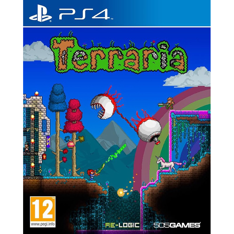 แผ่นเกม Terraria : ps4 (มือ2)