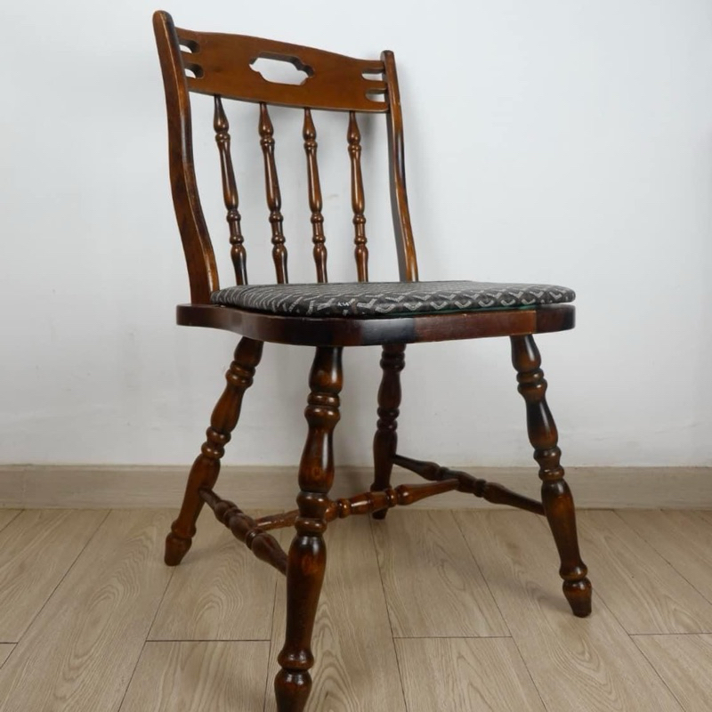 Goyard Custom Wood Chair