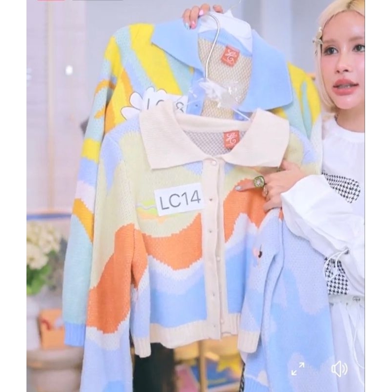 เสื้อไหมพรม💛🧡💙 ร้าน Luca cult**~สินค้าใหม่ #lucacult