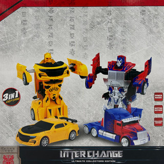(พร้อมส่ง)รถหุ่นยนต์แปลงร่าง ทรานส์ฟอร์มเมอร์สแปลงร่าง ของเล…