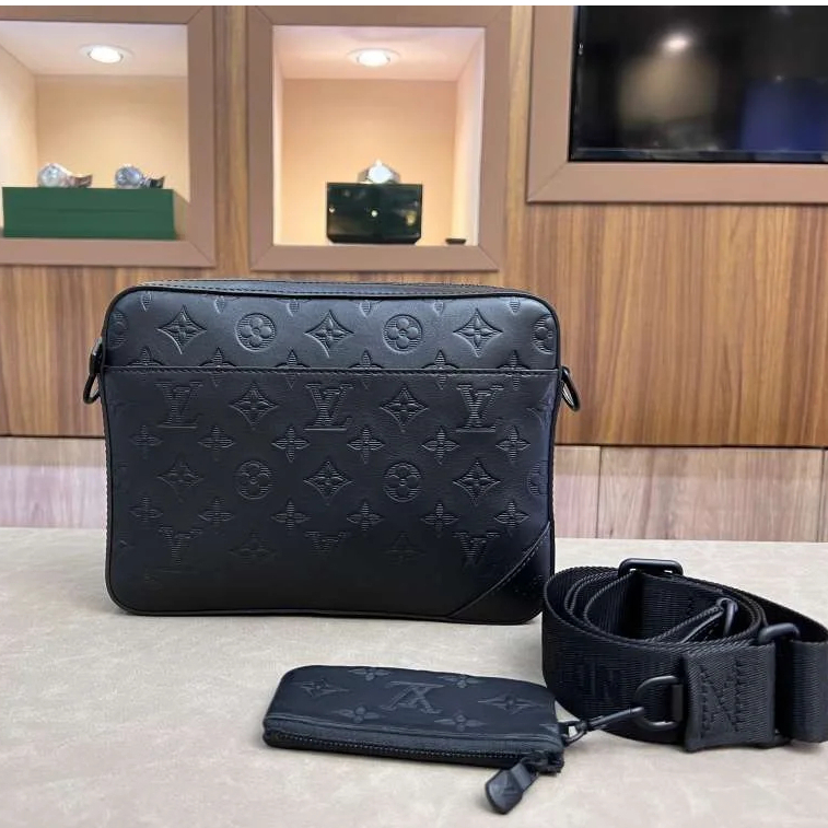 Louis Vuitton/Men/DUO/Messenger Bag/Crossbody Bag/ของแท้ 100%