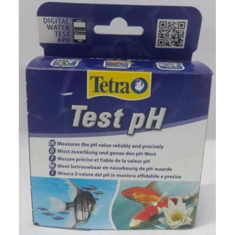 Tetra Test PH  ชุดวัดค่าความเป็นกรด / ด่างของน้ำจืด