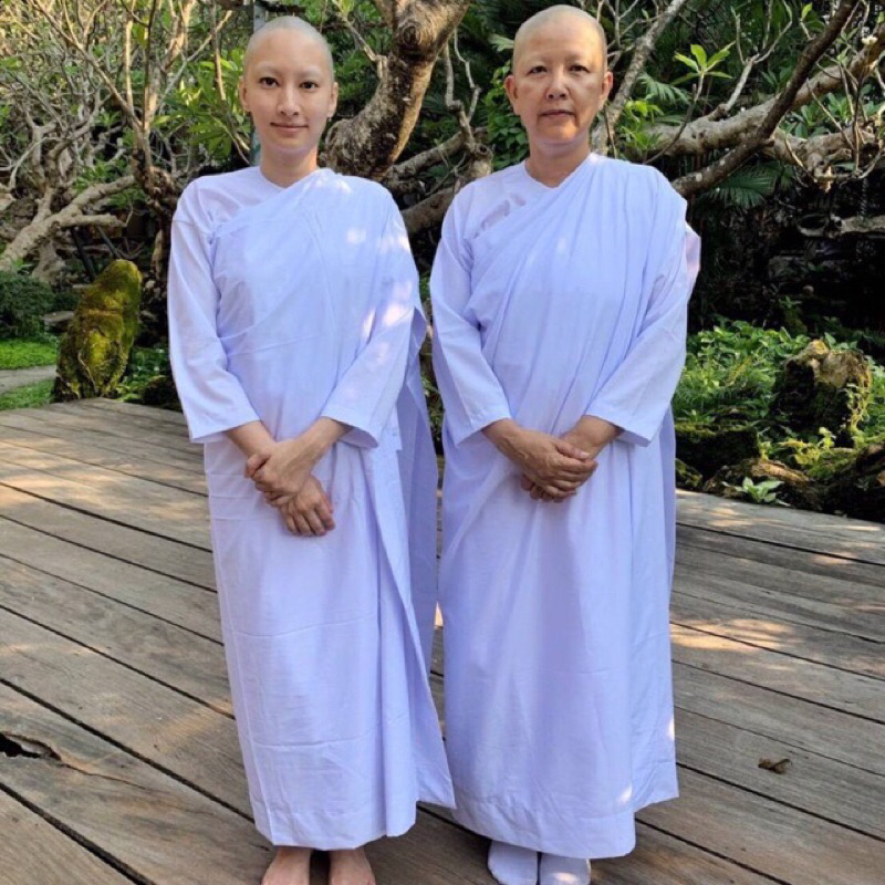 สไบครองแม่ชี ผ้าครองแม่ชี