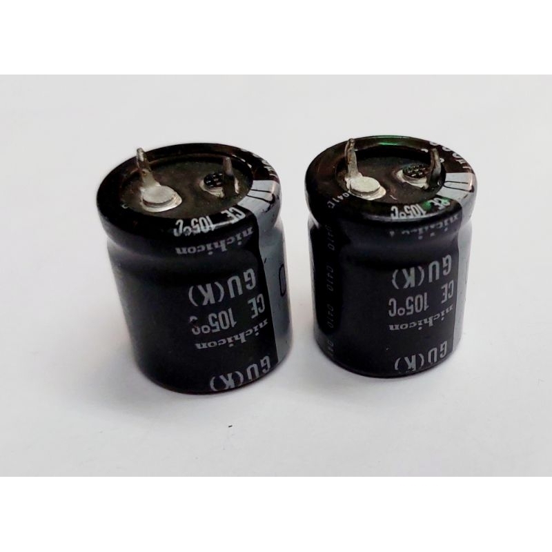 Capacitor 360uF 200v. ,C 360uF 200v. 105°c Nichicon ตัวเก็บประจุ  (1 ตัว)