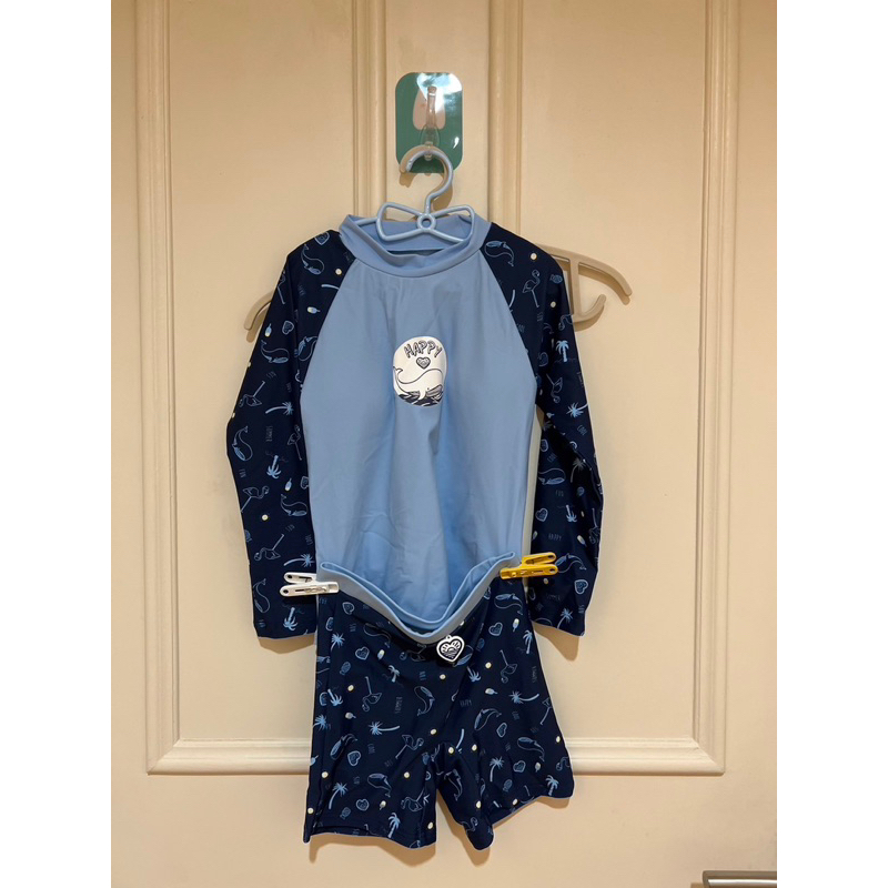 ⭐️ NEW ⭐️ Brand : Sabinie Swimwear (ชุดว่ายน้ำ + หมวก) Size : 4-6 Y (ขนาดดูจากรูป)