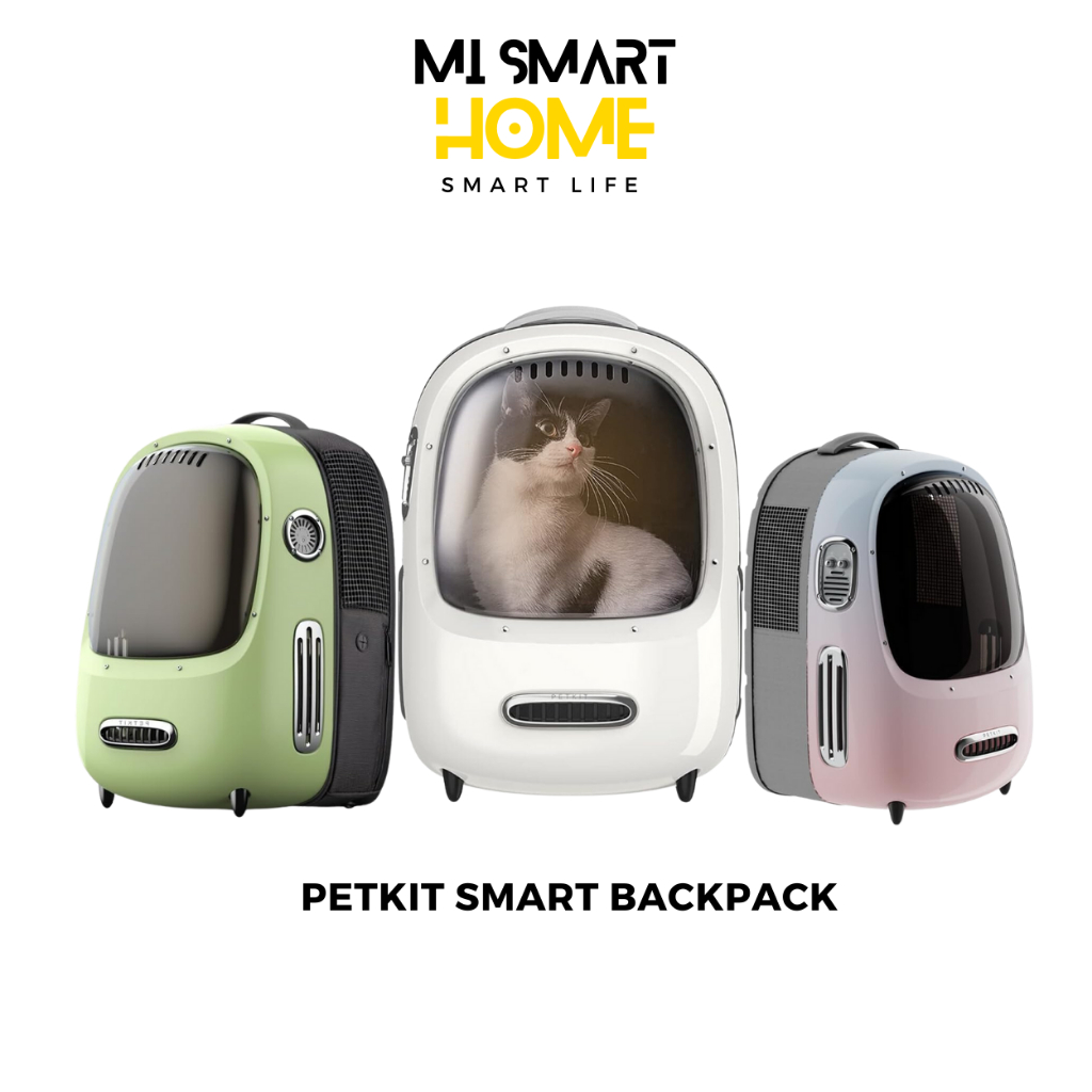 Petkit Smart Backpack กระเป๋าใส่สัตว์เลี้ยงอัจฉริยะ กระเป๋าแมวPETKIT มีไฟในตัว มีพัดลมในตัว