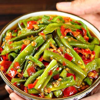 ยำผักก๊งฉ่ายพริกจีน🌶️เผ็ดกรอบอร่อยกรุบๆ คลุกกับเครื่องเทศ รสชาติจัดจ้าน 🌶️(ทานกับอะไรก็อร่อย)มีหลายแบบไห้เลือก