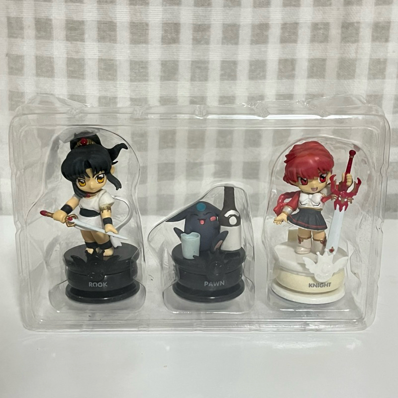 งานเก่า Hikaru Ashura Mokona Clamp no Kiseki 6 Figure Chess Set Official Japan