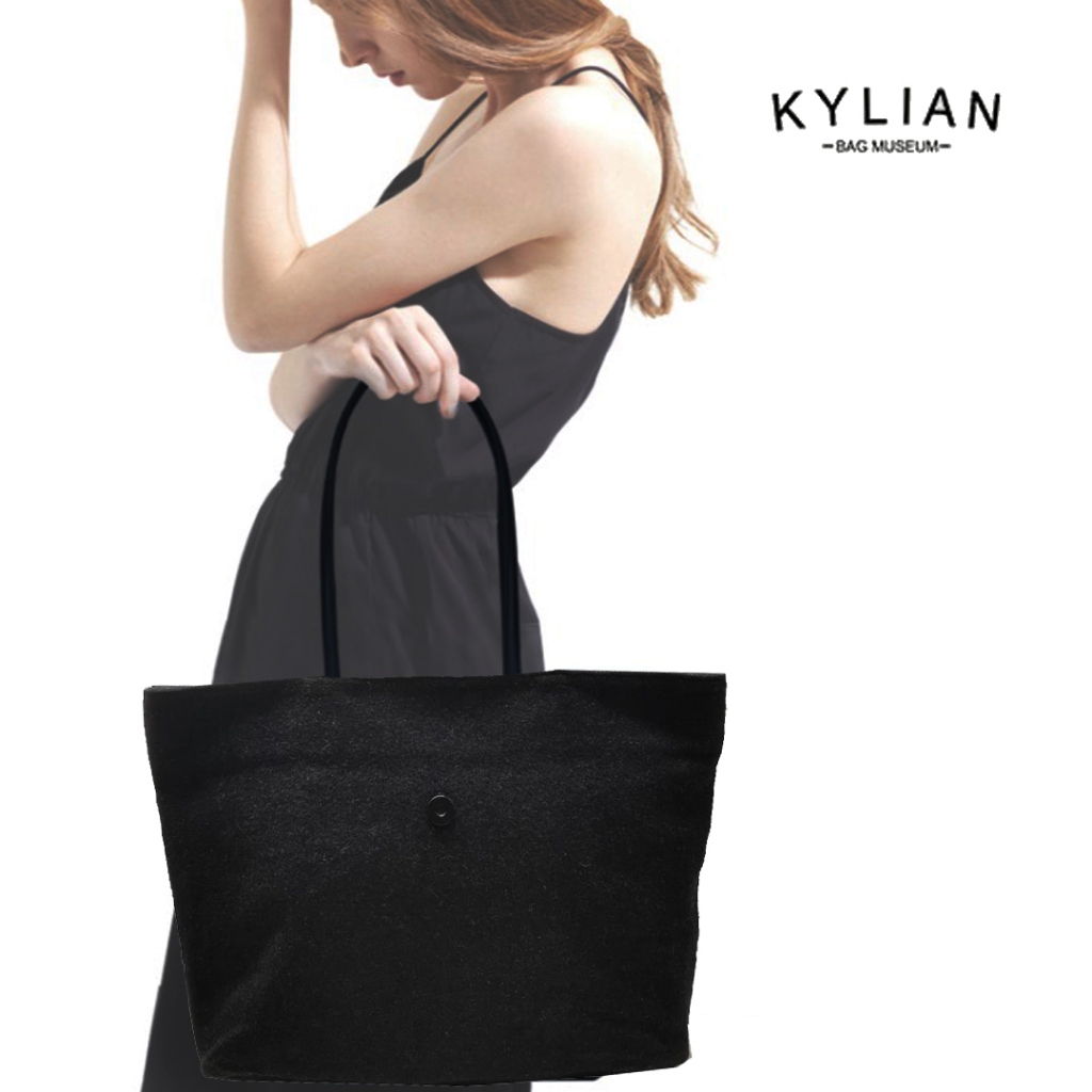 กระเป๋า2wayถือและสะพายไหล่ มือสองแบรนด์ kylian Tote bag งานนอกจากเกาหลี