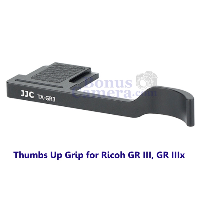 ที่วางนิ้ว ทำให้จับกล้องได้กระชับขึ้น ออกแบบมาโดยเฉพาะสำหรับ Ricoh GR III และ GR IIIx
