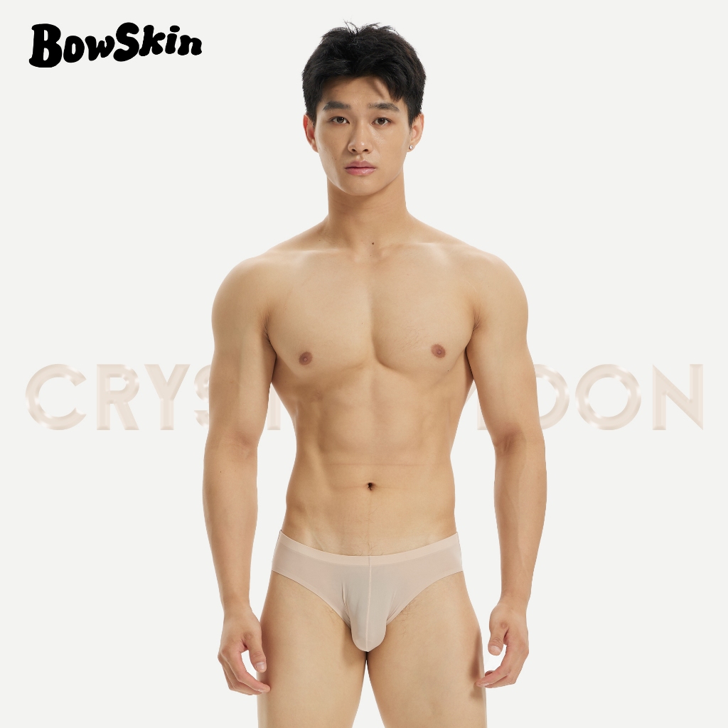 BOWSKIN | Crystal Moon IceSilk Bikini Brief กางเกงในชาย เกงในชายไร้ตะเข็บ เกงในไข่เย็น
