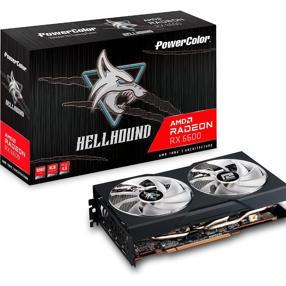 PowerColor RX6600 HELLHOUND 8GB DDR6