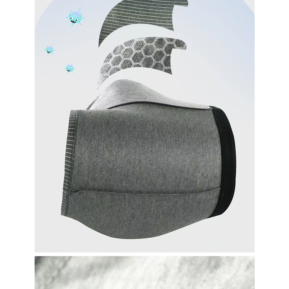 [12.12 โปรโมชั่น]4 ชิ้น กางเกงบ็อกเซอร์ผ้าฝ้ายแท้สำหรับผู้ชาย ผ้านุ่ม ชุดชั้นในสไตล์เกาหลี ใส่สบาย สปอร์ต ระบายอากาศได้ด - รูปที่ 3