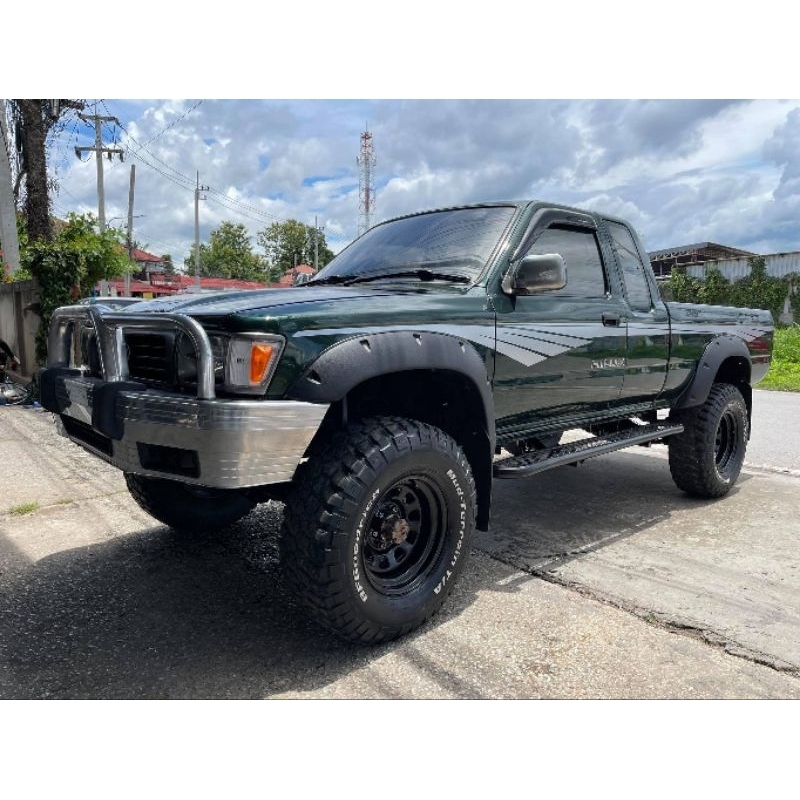 คิ้วล้อ ซุ้มล้อ โป่งล้อ งานหนา แข็งแรง รถกระบะ Off Road 4×4 4WD โป่งล้อ toyota hilux mighty x รถลุยป่า ออฟโรด wheel arch