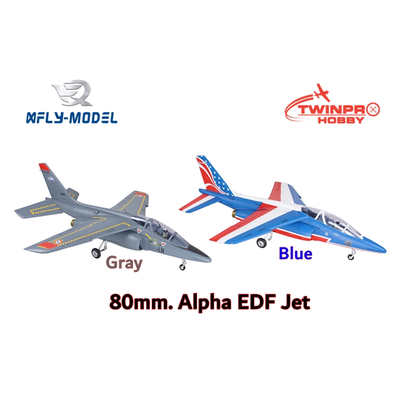 เครื่องบินเจ็ท Xfly  Alpha 80 mm EDF JET PNP