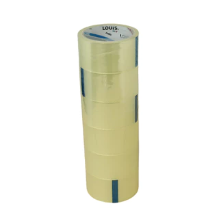 LOUIS TAPE เทปโอพีพี เทปปิดกล่อง OPP Tape (P85) 2 นิ้ว x 45 หลา กาวอะคริลิค (72 ม้วน/ลัง)