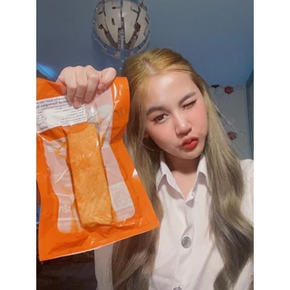 ❤️Size S แซลมอน Ready to EAT 5 ชิ้น ส่งฟรี❤️ (ชิ้นละ 100-110 กรัม) ❤️โคตรเซฟเวลา❤️ อุ่น 2 นาที พร้อมกินเลย ร้านของคริต