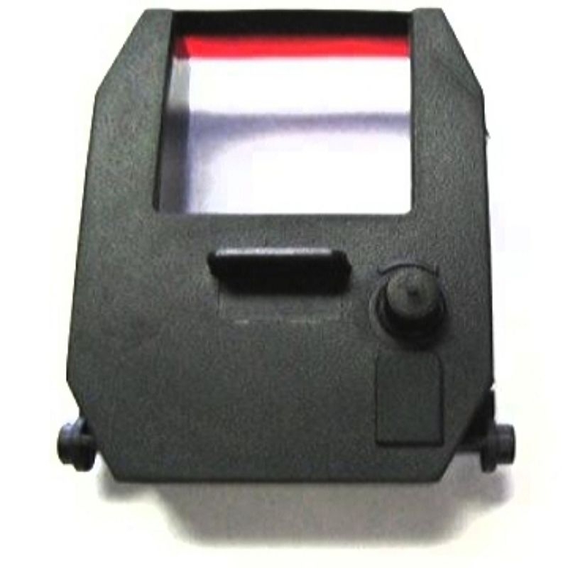 ผ้าหมึกเครื่องตอกบัตร ALPHA TIME รุ่น ALP-210AB , ALP-210DB สีดำแดง