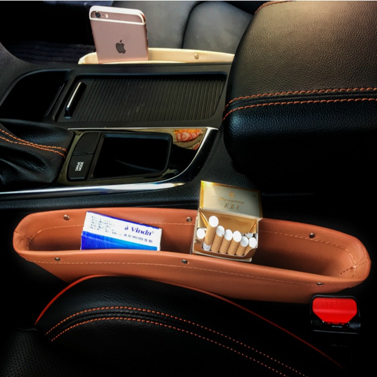 ID888 ที่เก็บของข้างเบาะรถยนต์ ที่วางของในรถยนต์ ใส่ของอเนกประสงค์