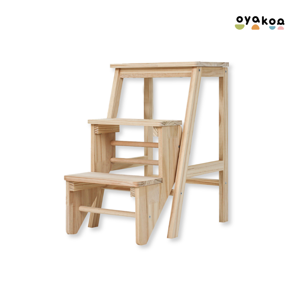 StepUp Explorer Stool บันไดไม้พับได้สำหรับเด็ก