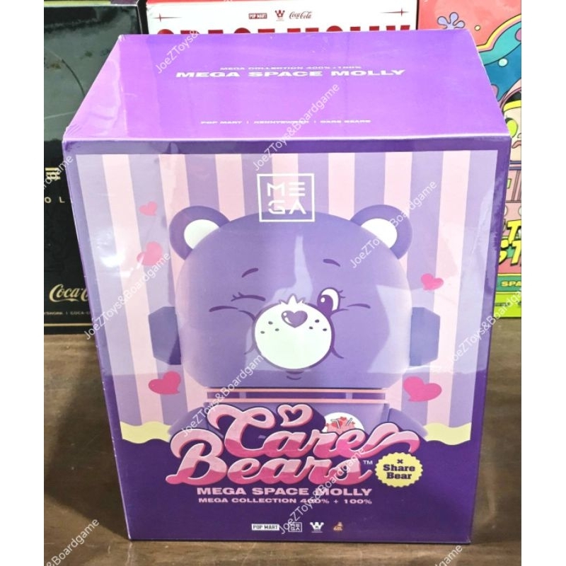 (ของแท้ พร้อมส่ง) Popmart Mega Space Molly Share Bear 400% มือ 1