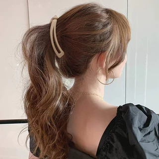 กิ๊บติดผม Banana Long Clip กิ๊บกล้วยรวบผมพลาสติกสีพาสเทลสไตล์เกาหลี กิ็บหนีบผม ที่หนีบผม กิ๊บรวบผม พร้อมส่งในไทย