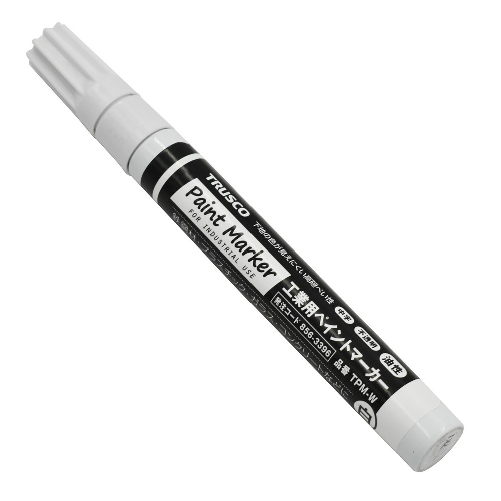 New Item ปากกาเขียน เพ้นท์อุตสาหกรรม สีขาว Industrial Paint Marker Oil-Based Medium Point White