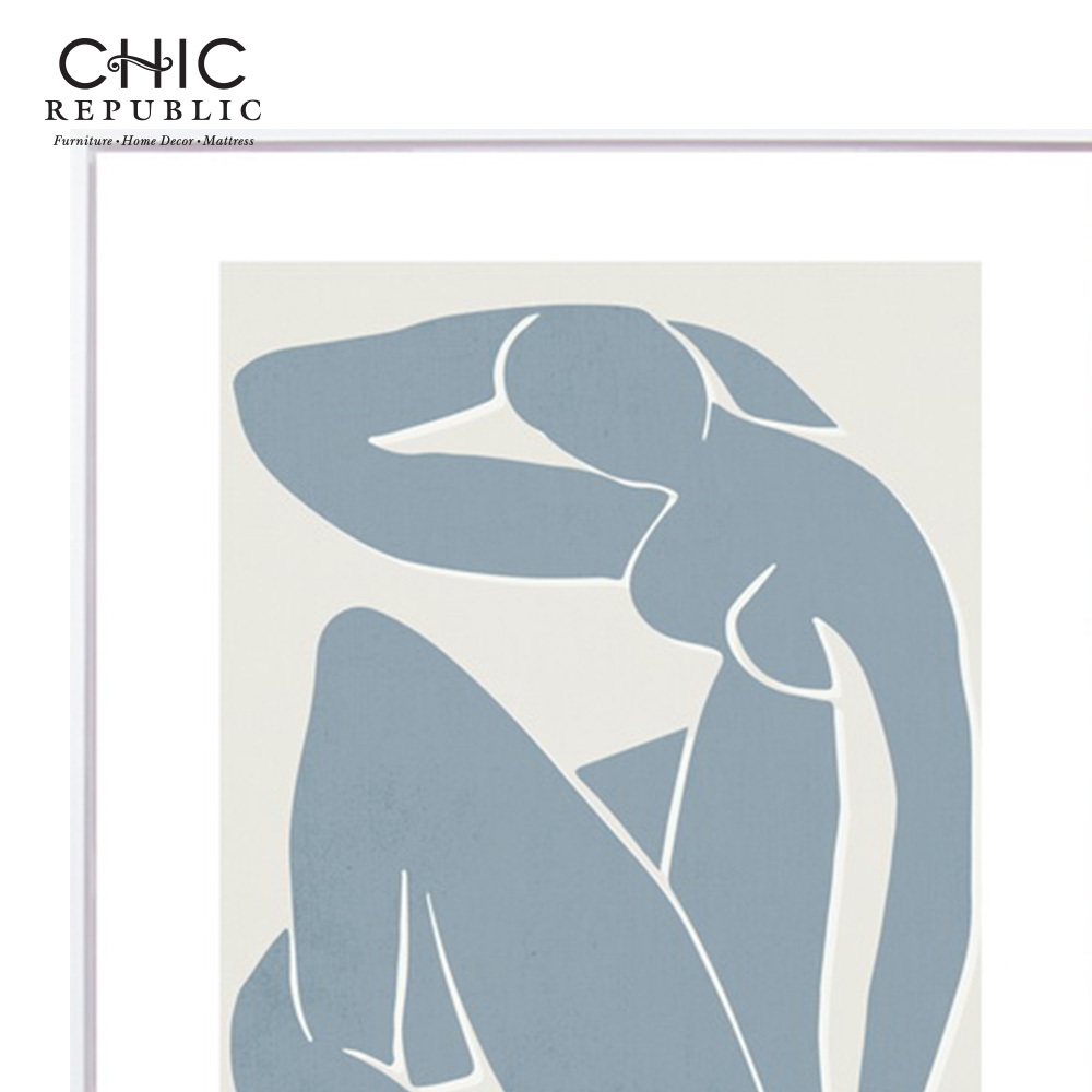 ภาพติดฝาผนัง CHIC REPUBLIC รุ่น HESET-A/45X60 สีขาว/หลากสี_3