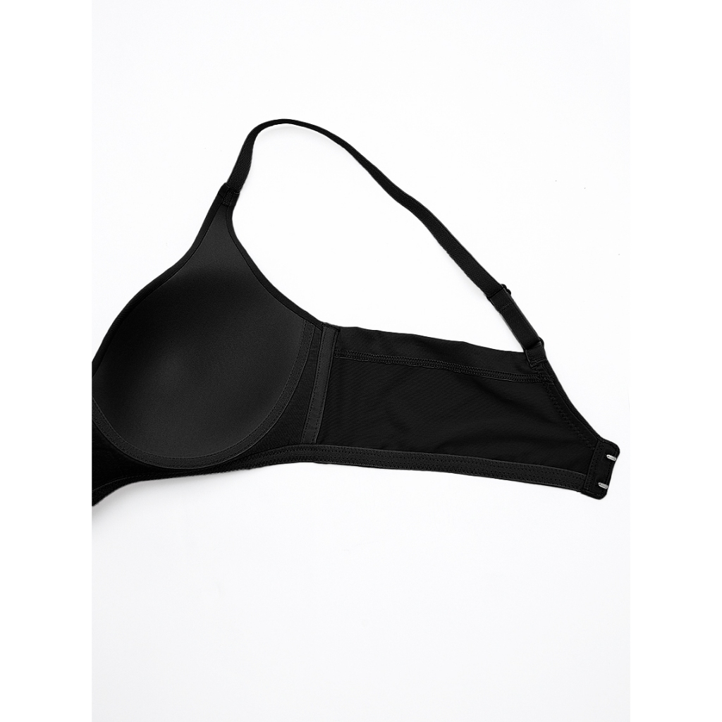 Sabina เสื้อชั้นใน  (Set 4 ชิ้น)  Invisible Wire (ไม่มีโครง) รุ่น Perfect Bra รหัส SBXD97111BK สีดำ ราคา ถูกที่สุด ดีลบีเคเค แกลเลอรีภาพที่ 4
