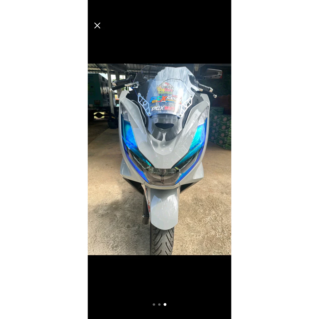 ฟิล์มแต่งไฟหน้าและเบ้าไฟหรี่ HONDA PCX 160 2021-2024 thumbnail 7