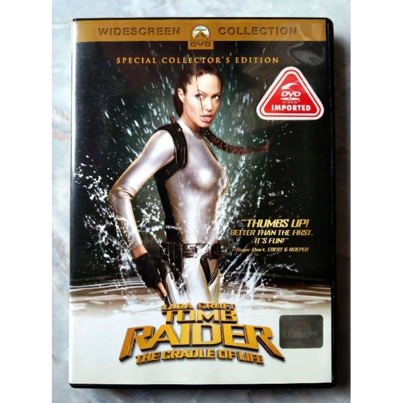 📀 DVD TOMB RIDER (2001) + TOMB RIDER :  CLADRE OF LIFE