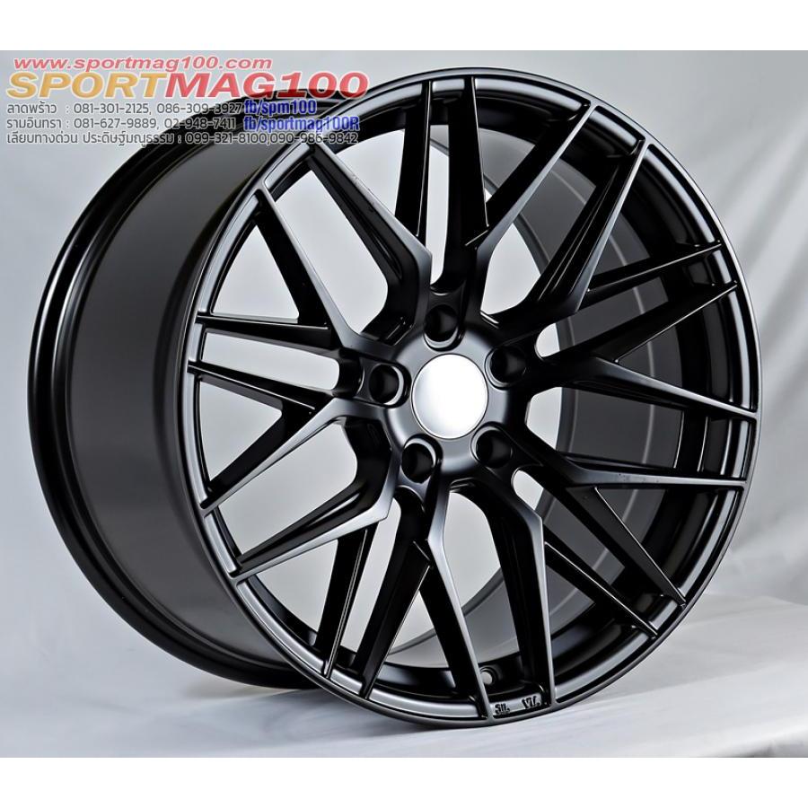 ล้อแม็กซ์ SSW Vorsteiner 348 สีดำด้าน 8.5-20นิ้ว 5รู120 ET35 [20733]