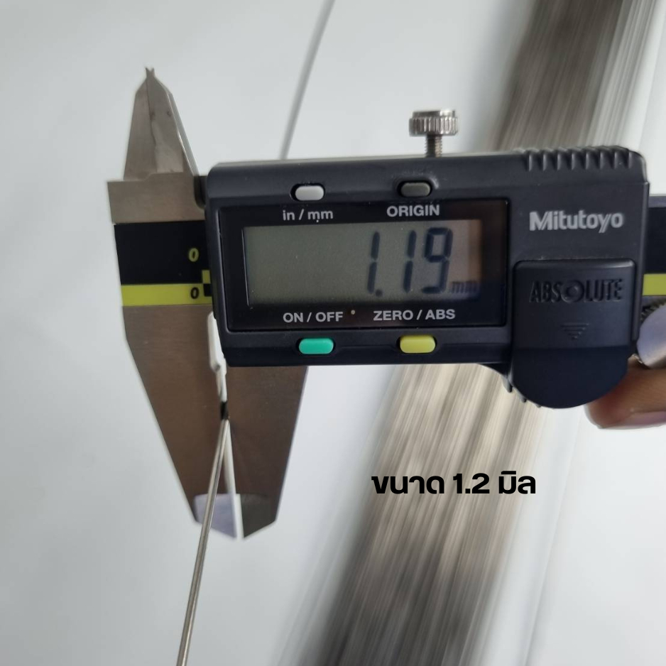 ลวดเชื่อมไทเทเนียม VEMAC TITANIUM ER TI-2 ขนาด 1.2mm 1.6mm แบ่งขายเป็นเส้น  ยาว 1 เมตร แท้ 100% - รูปที่ 5