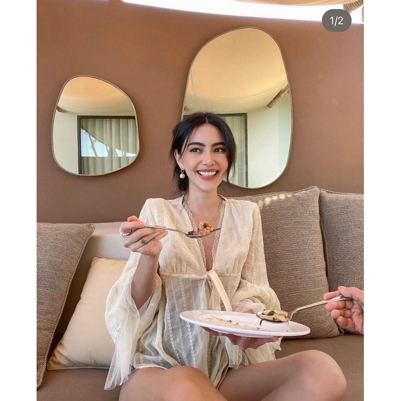 Mirtส่งต่อ  Size S  ใส่1ครั้ง ของแท้100% แบรนด์ไอจี  #mirt #mirtส่งต่อ