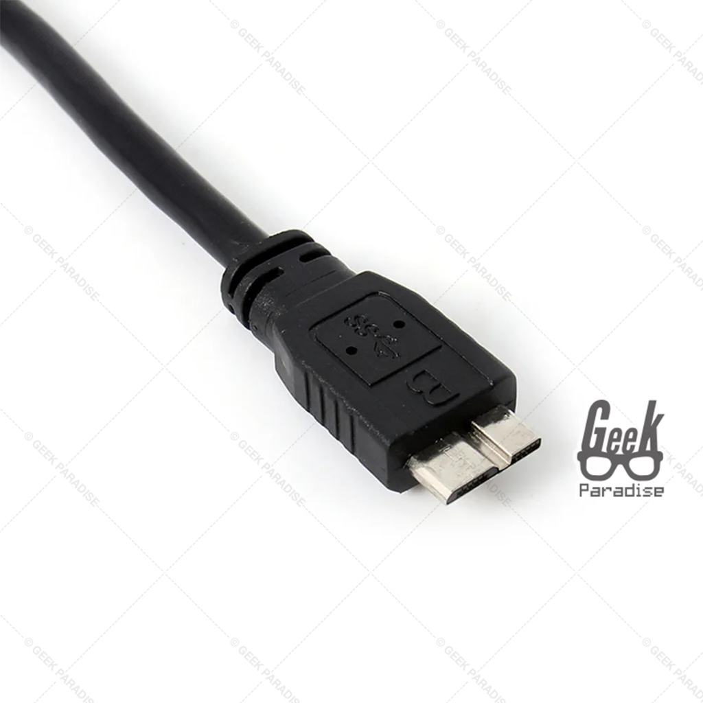 สายต่อ External Harddisk AM-MICRO B USB 3.0 to USB แบบมีสายต่อไฟเลี้ยง USB3.0 5 Gbps สำหรับ External Harddisk