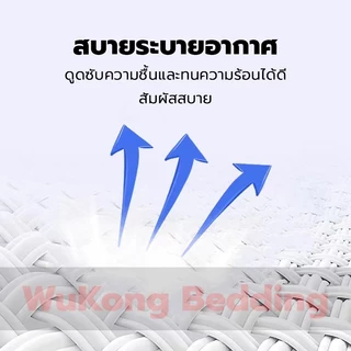 ปลอกผ้านวมโรงแรม มีซิป+ผูกเชือก กันหลุด ผ้าฝ้าย สีขาว ขนาด 5,6,7,8 ฟุต ซักง่าย นุ่มลื่น ปลอกผ้านวม กันไรฝุ่น