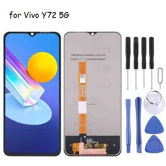 หน้าจอ vivo Y72 5G จอ วีโว่ จอชุด จอ+ทัช จอvivo จอY72 5G LCD Display Touch สำหรับ vivo Y72 5G