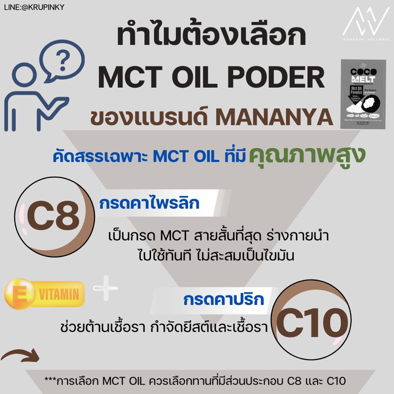 สูตรหุ่นดี💥Mct Oil Powder ลดน้ำหนัก ดึงไขมัน เผาพลาญดีมาก มาจากสารสกัดธรรมชาติ 100% ปลอดภัย ของแท้ - รูปที่ 5