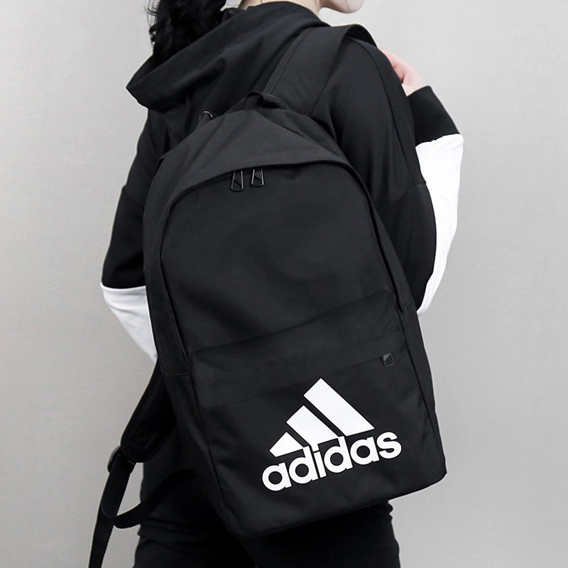 กระเป๋าเป้ADIDAS เป้สะพายหลัง เดินทาง นักเรียนชายและหญิงทนต่อการสึกหรอความจุขนาดใหญ่
