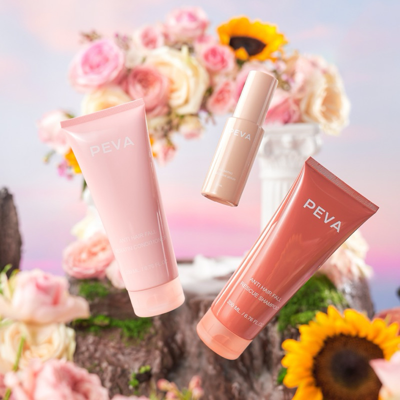 เซ็ตดูแลเส้นผมพีว่า 3 ชิ้น บำรุงผมให้ยาวสวย สุขภาพดี มีน้ำหนัก