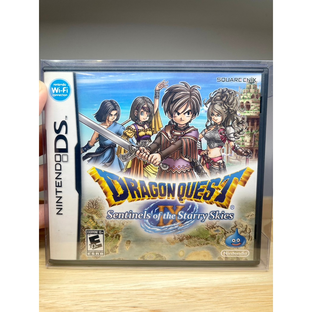 Dragon quest ix DS แผ่นเกมส์ ของแท้ มือ2 สภาพดี ดรากอนเควส9