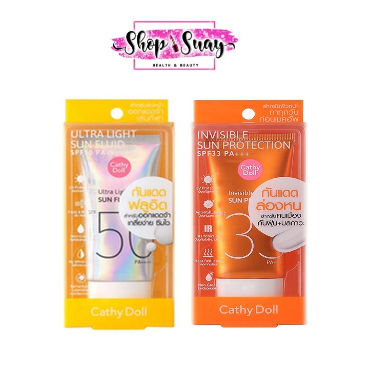 Cathy Doll ULTRA LIGHT SUN FLUID SPF50 PA++