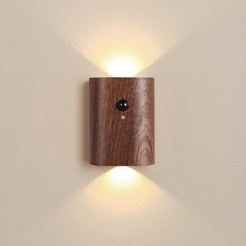 แสงเซ็นเซอร์ร่างกายมนุษย์, ไฟกลางคืน, เซ็นเซอร์กลางคืน, การดูดซับแม่เหล็ก, ติดผนัง, แสงอบอุ่น - รูปที่ 2