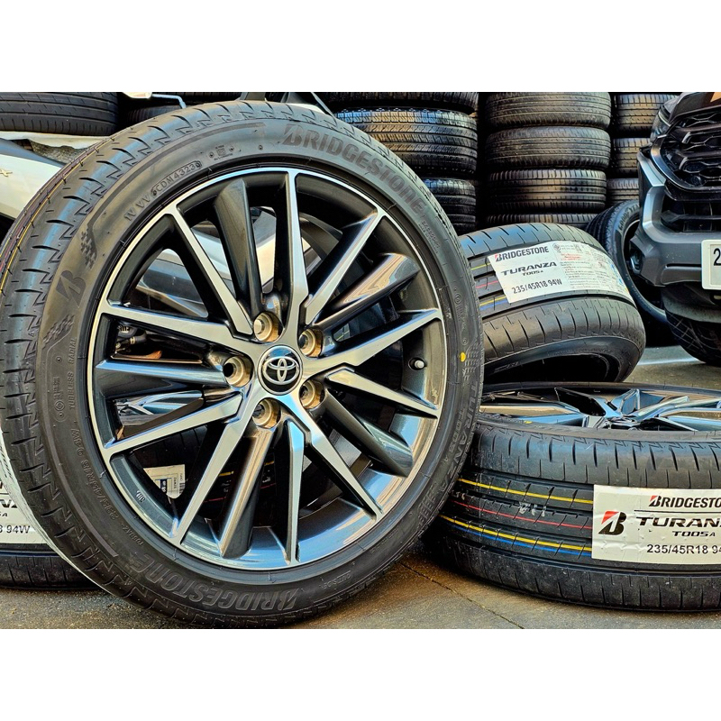 ล้อ Camry ขอบ18” พร้อมยางบริสโตนปี 23