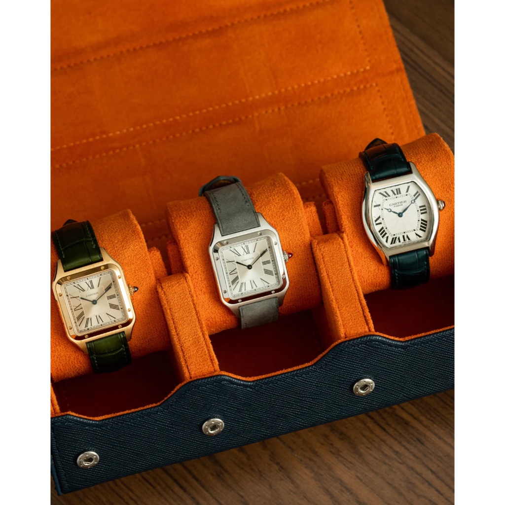 กล่องเก็บนาฬิกา Delugs Prism 3 Slot Travel Case Watch Storage