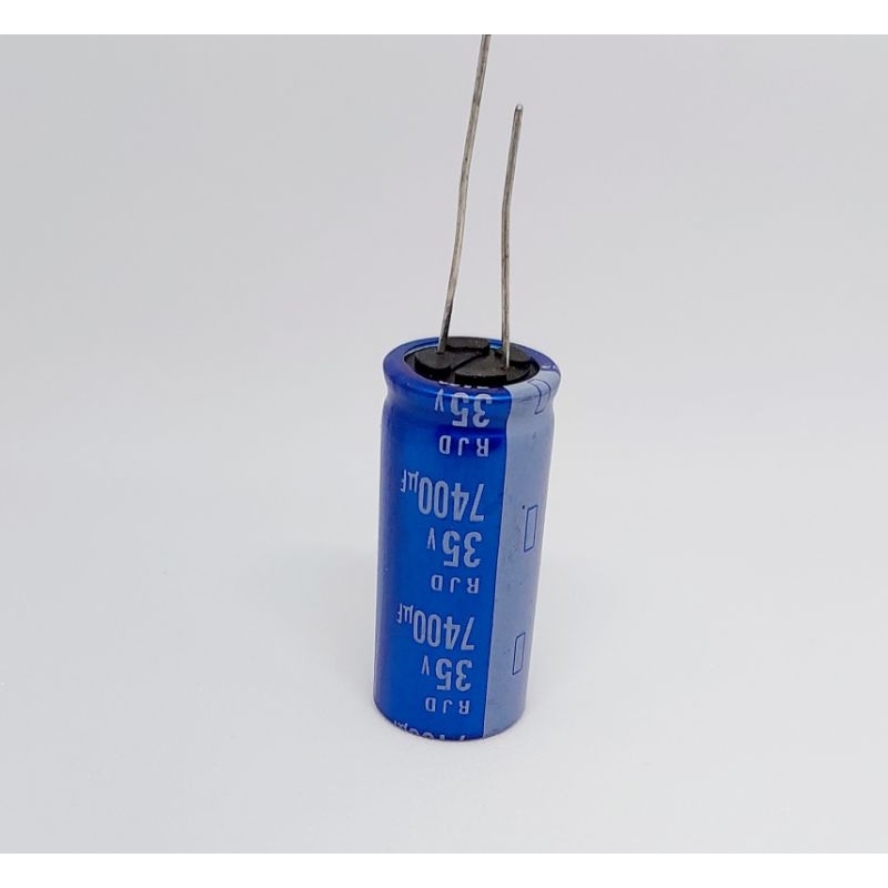 ELNA คาปาซิเตอร์ 7400uF 35V , Electrolytic Capacitor 7400uF 35V , ตัวเก็บประจุ อิเล็กโตไลท์ 7400uF 3