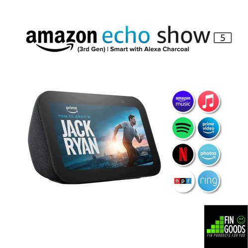 Amazon Echo Show 5 Gen3 ลำโพงอัจฉริยะ Alexa พร้อมหน้าจอสัมผัส