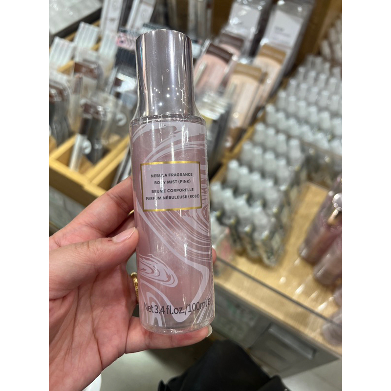 MINISO น้ำหอมชิมเมอร์ Nebula Fragrance Body Mist (Pink)