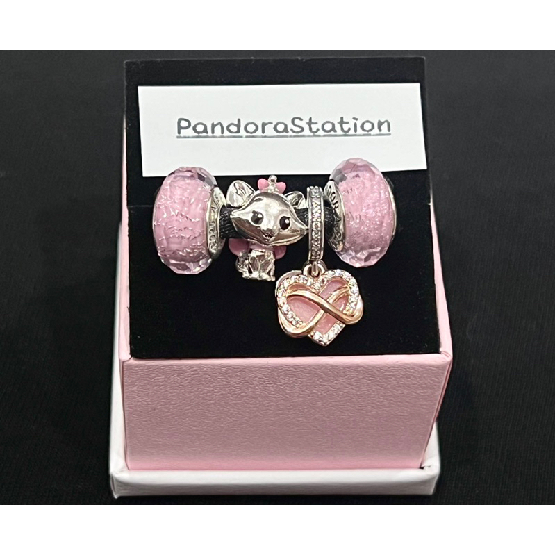 (ของแท้💯 พร้อมส่ง🔥)Pandora Marie Lover Set แพนโดร่า ชุดเซ็ทหัวใจน้องมารี  เหมาะเป็นของขวัญ