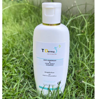 T Derma Anti-Dandruff & Itchy Scalp Shampoo แขมพูขจัดรังแค และ ลดคัน สูตรเข้มข้น(250 ml) รังแค ลอก สะเก็ดเงิน เซบเดิร์ม